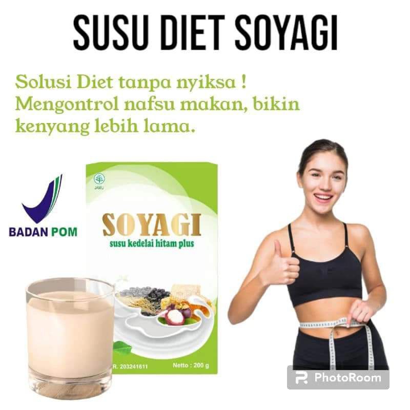 

( Susu Diet ) SOYAGI Susu Kedelai Rendah Kalori Susu Rendah Lemak Susu Pengganti Sarapan Susu Pelangsing BPOM