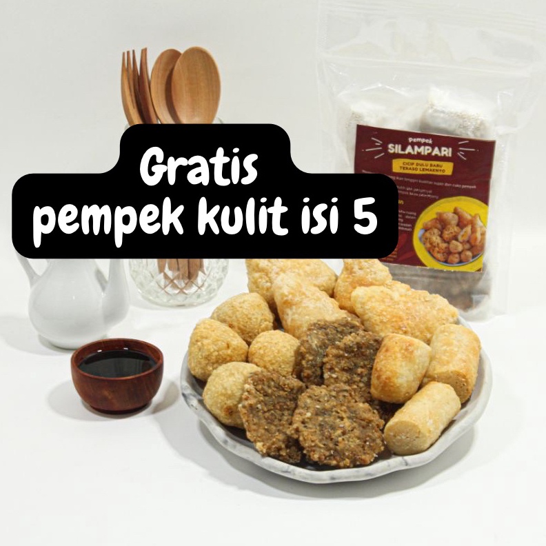 

Star PEMPEK PALEMBANG ASLI IKAN PAKET ISI 20 PCS FREE PEMPEK KULIT ISI 5 - PEMPEK PALEMBANG ASLI - PEMPEK MURAH serbuuu !