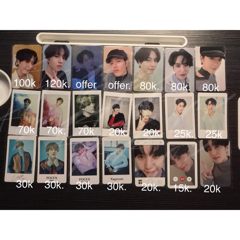 GOT7 Yugyeom japan pola trading card fanmeet photocard