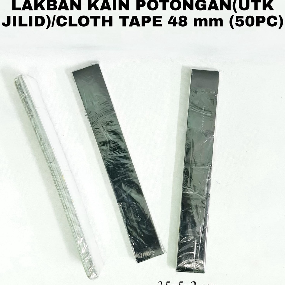 

Stok terbatas - GG Lakban Kain Potongan (Utk Jilid) 48mm / Cloth Tape (50pc)