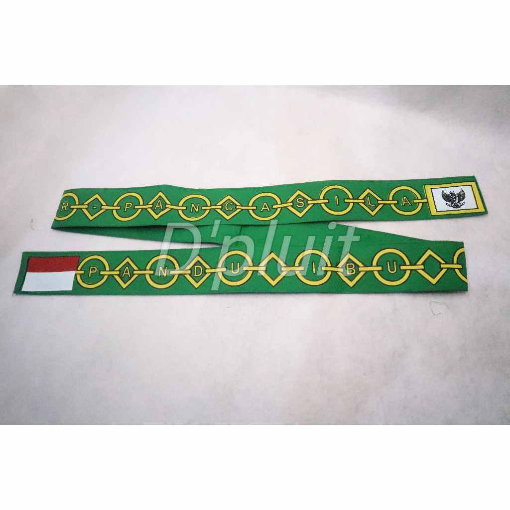 KENDIT PASKIBRA HIJAU/ SABUK KENDIT PASKIBRAKA HIJAU