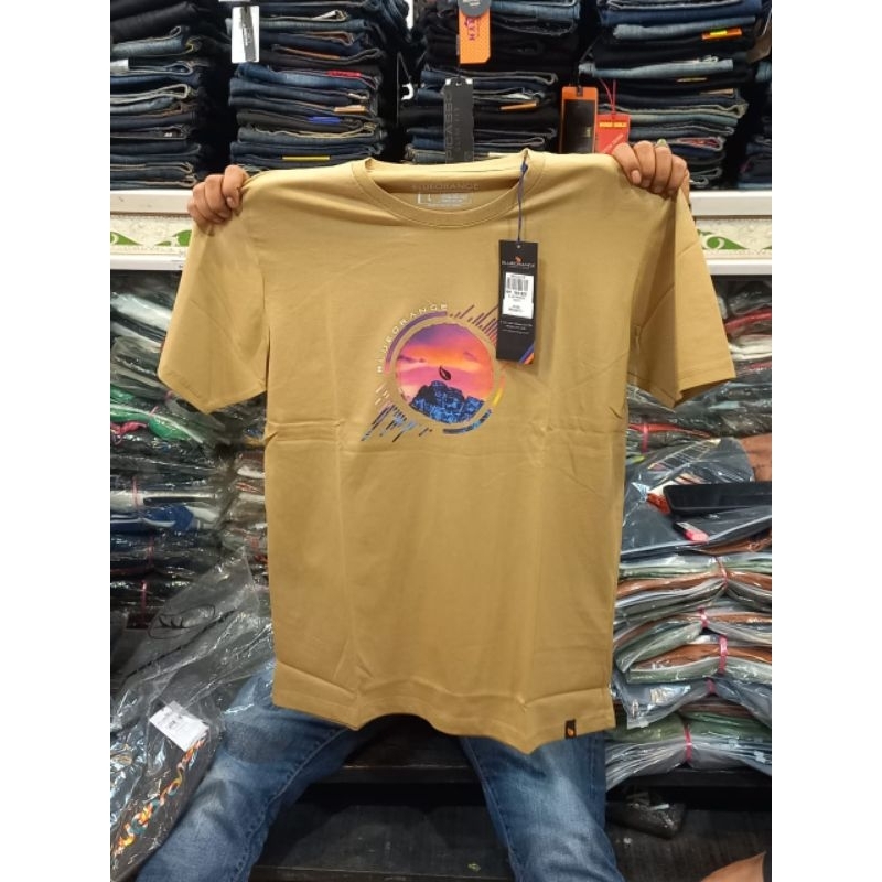 Kaos Blue Orange Original