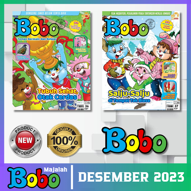 Majalah Anak Bobo Terbaru Edisi Desember 2023