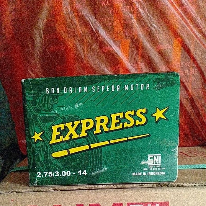 Ban Dalam sepeda motor Express (Belakang) tipe 2.75/3.00 -14 buat motor Matic Honda Beat F1 Beat str