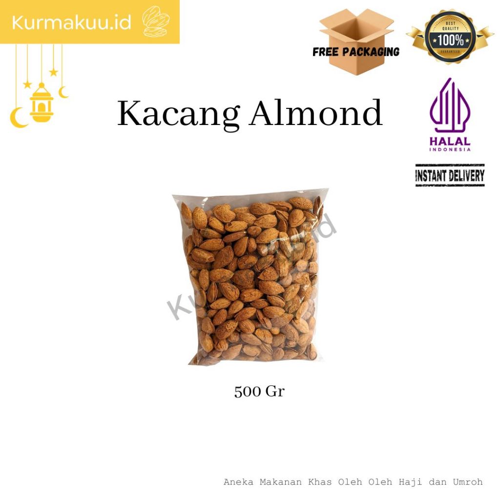 

Kacang Almond Panggang Kulit / Roasted Almond