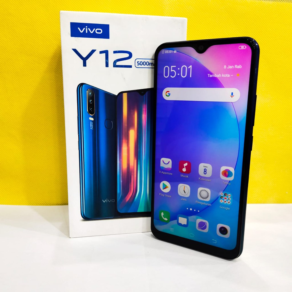 Vivo Y12 Ram 3 Rom 32GB | 64GB ( SECOND )