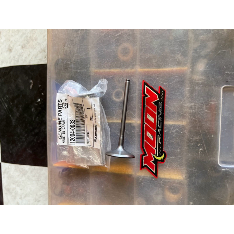 klep titanium 31 batang 4,5 original kawasaki KX