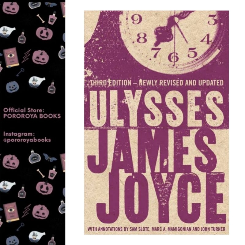 Novel ULYSSES James Joyce Original Bahasa Inggris English Classics