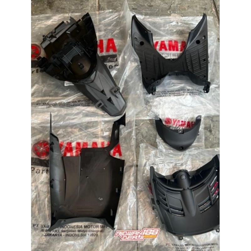 FULL BODY KASAR FINO FI 125 HITAM ORIGINAL