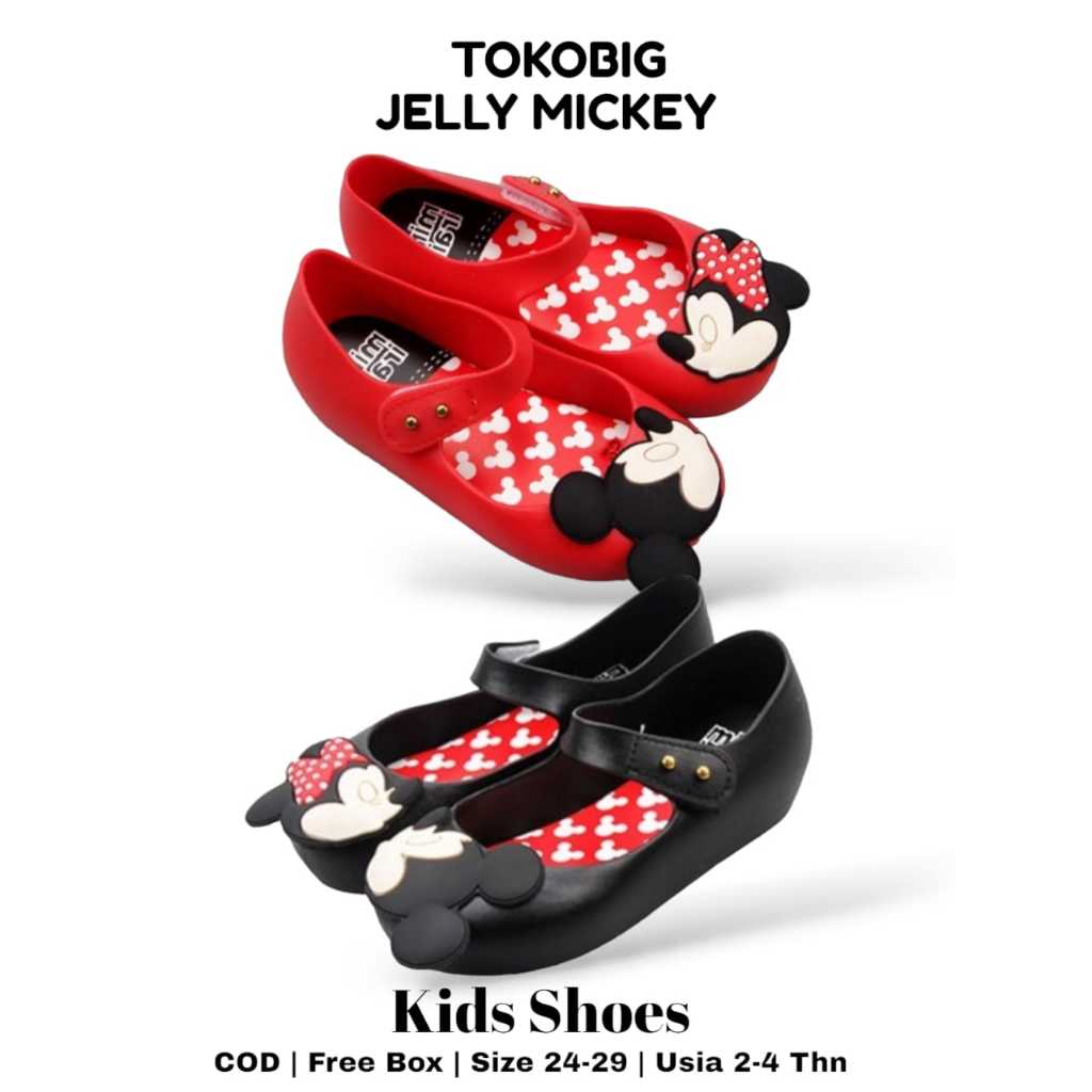 HOT SALE [Tokobig] Import Shoes Flat Shoes Jelly Shoes Sepatu Import Sepatu Jelly Anak Perempuan