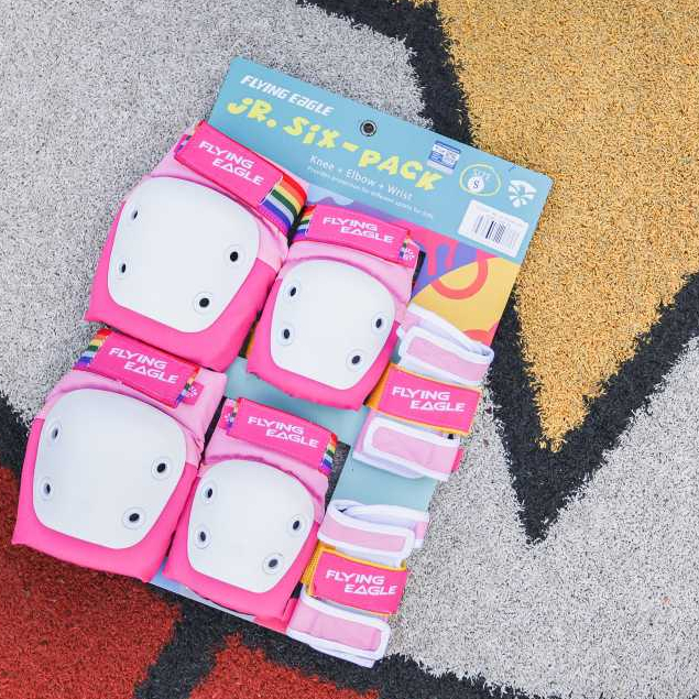 Deker Anak Deker Sepatu Roda Anak Pink Flying Eagle Valian