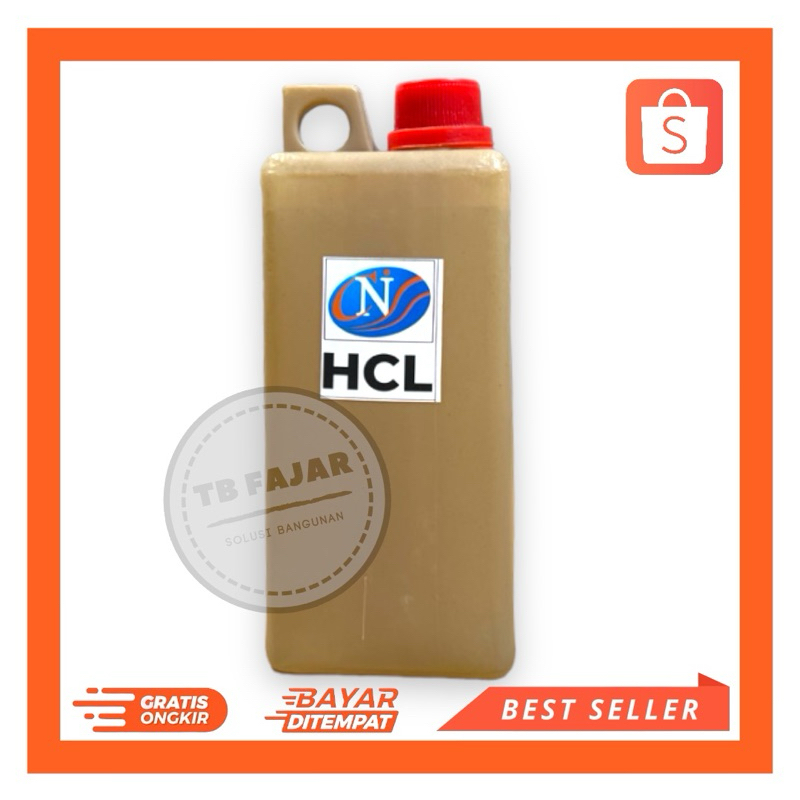 HCL 1 Liter / Air Keras (HANYA GOSEND)