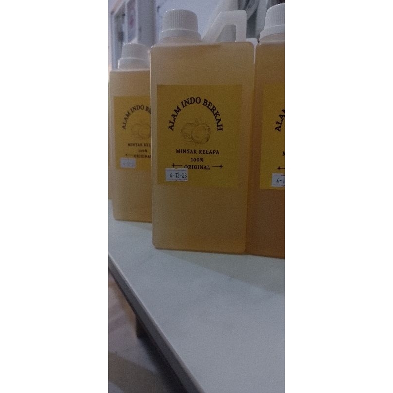 

minyak kelapa asli/minyak kletik 1L