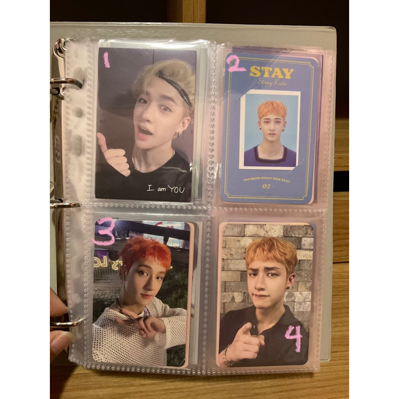 photocard official Bangchan STRAY KIDS