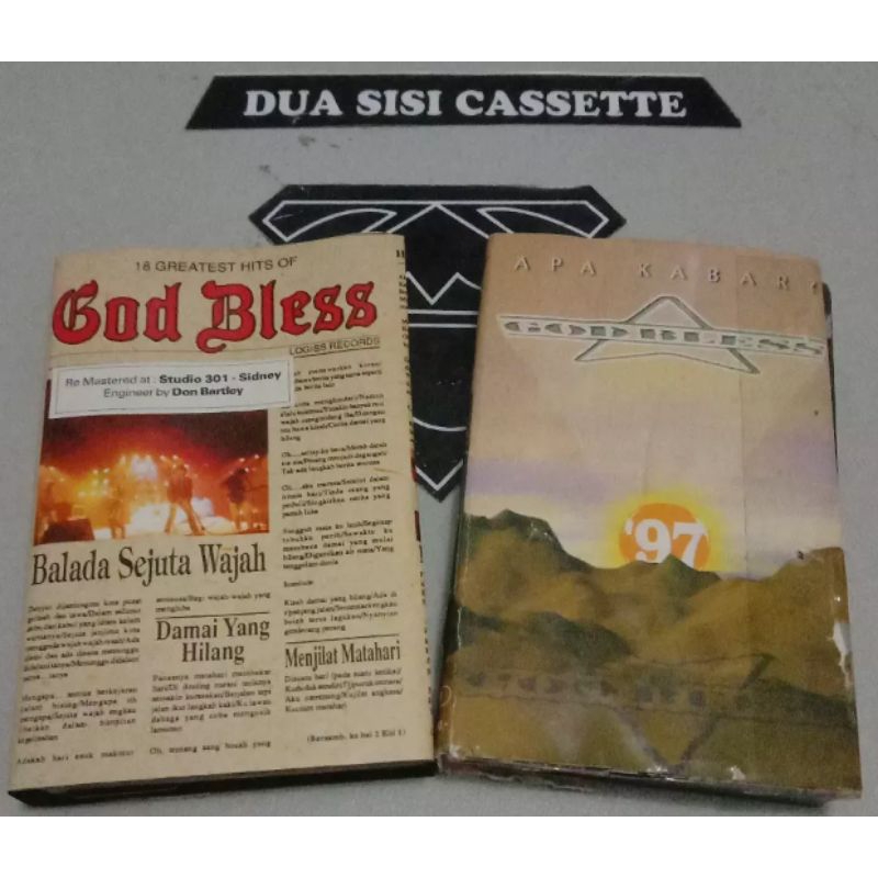 paket kaset godbless - apa kabar - 18 greatest hits of god bless