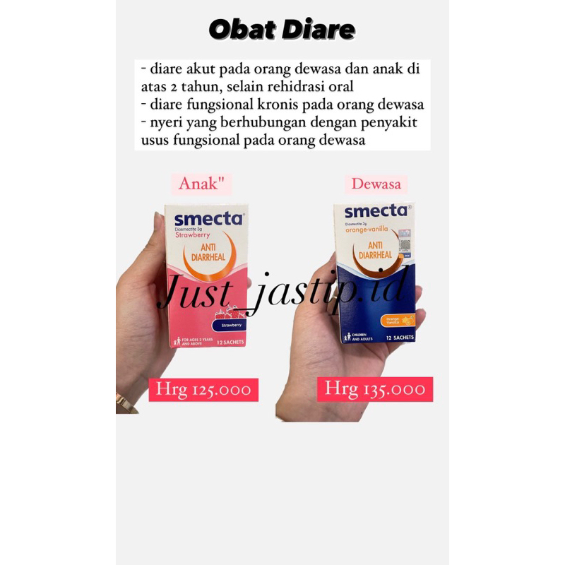 Obat diare smecta (PO PENANG)