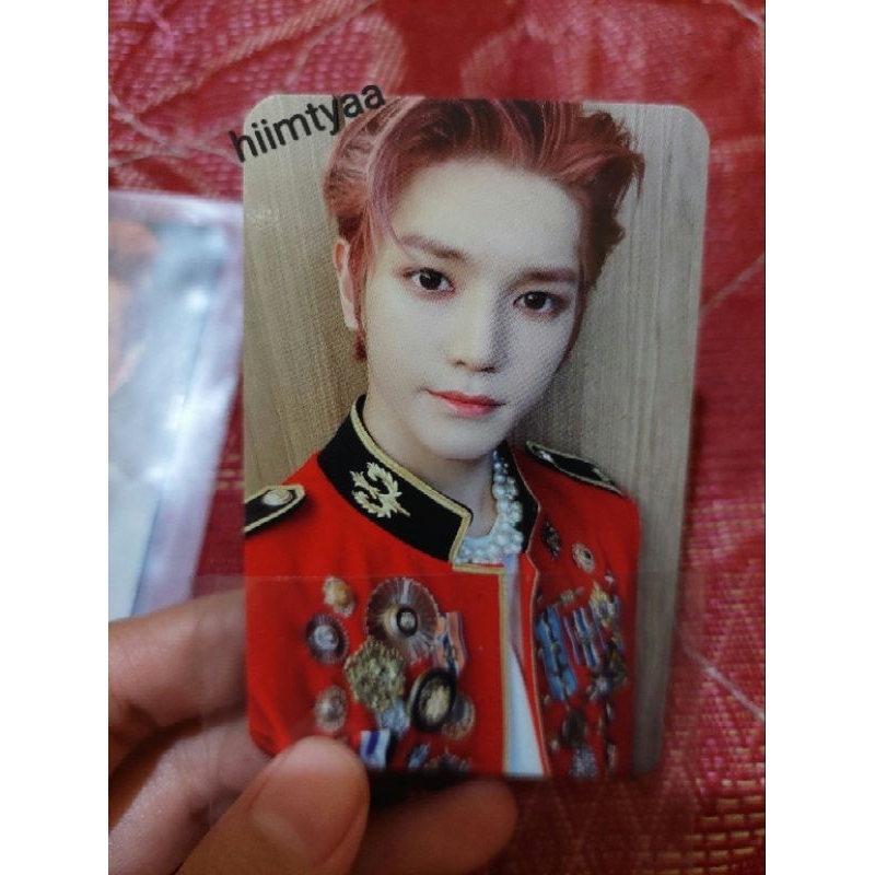 PC photocard official taeyong nct kihno punch nct127