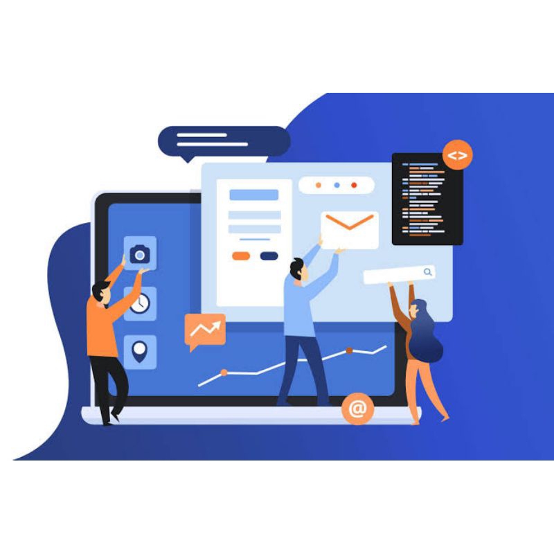website landing page toko online + script membership