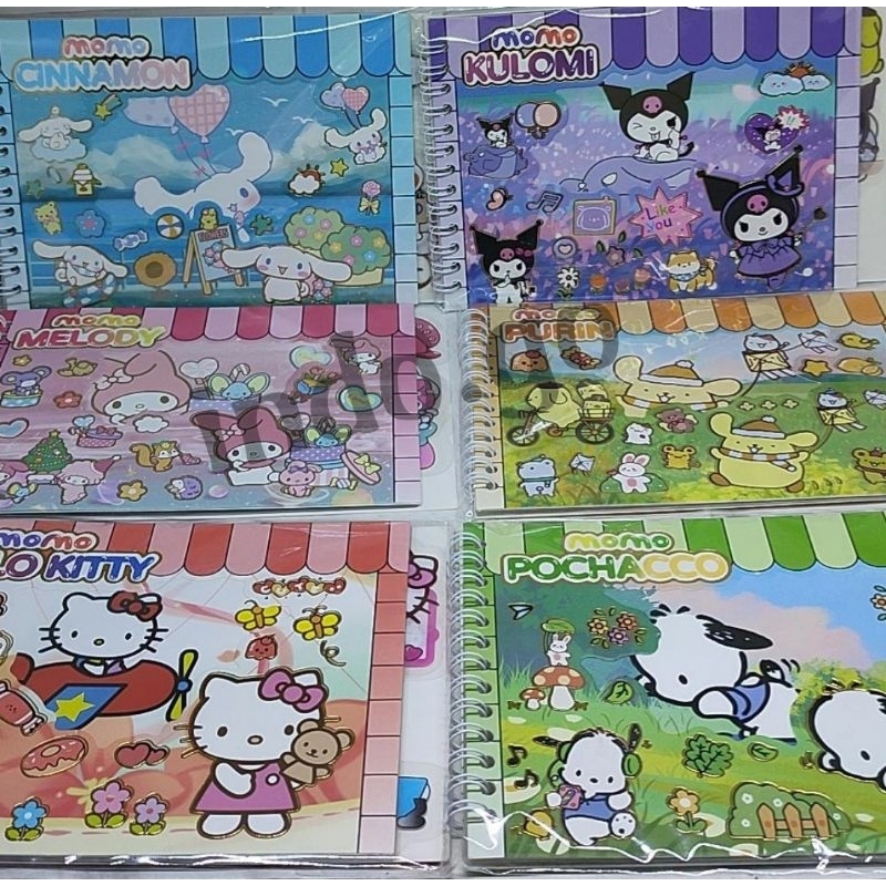 

stiker buku sanrio stiker buku