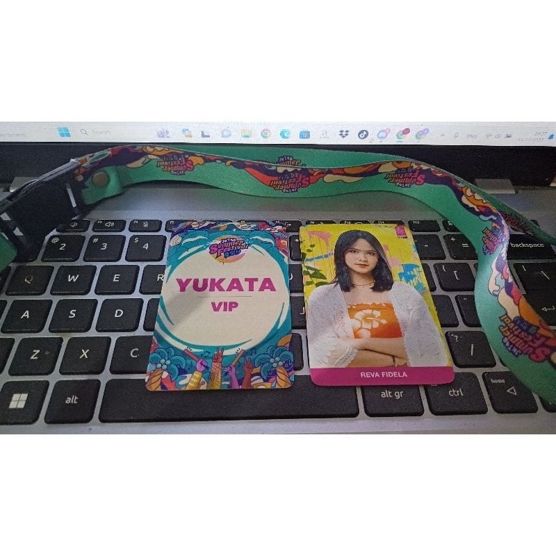 Photocard Benefit Yukata Reva Fidela