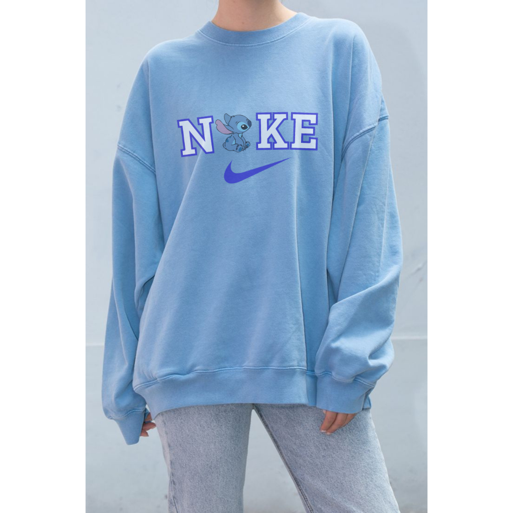 (2.2) COD SWEATER WANITA OVERSIZE JUMBO LD 130 GAMBAR KARAKTER