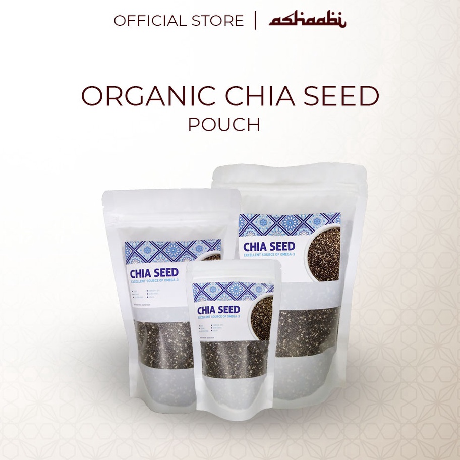 

Diskon Chia seed organic black non GMO grade A chiaseed biji chia cia seed selasih MPASI Terupdate