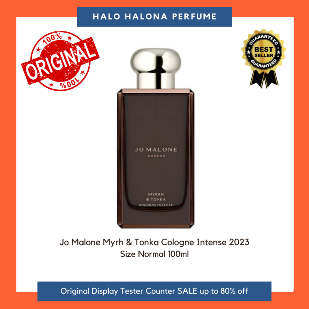 Jo Malone Myrrh and Tonka Cologne Intense 2023 Box Segel Parfum Original Authentic