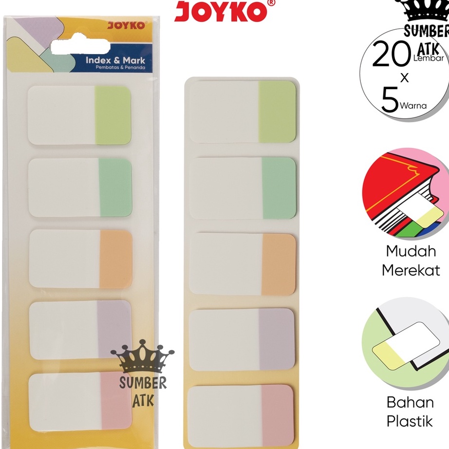 

Dijual Index Mark Penanda Pembatas Joyko IM-62 Plastik Promo
