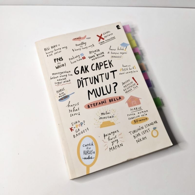 PRELOVED BUKU GAK CAPEK DITUNTUT MULU