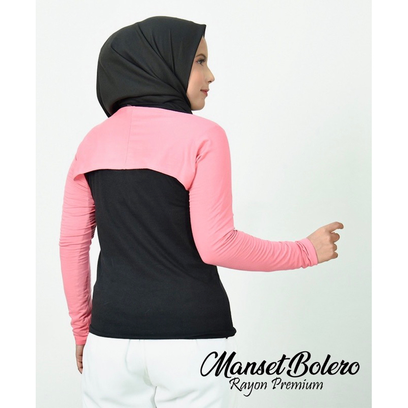 Manset tangan sambung Bolero rayon premium/manset bolero