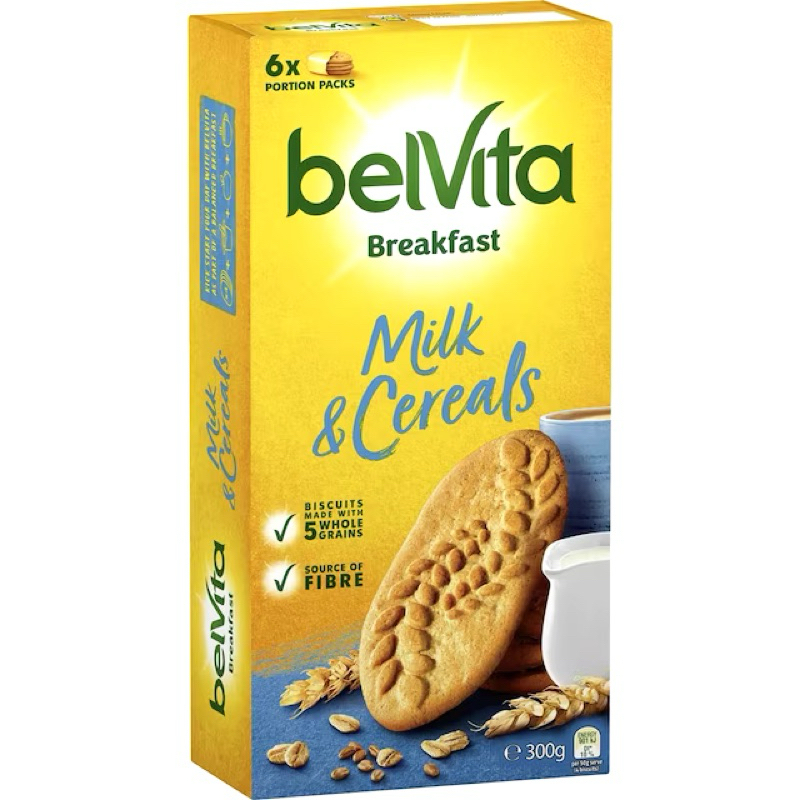 

Belvita Milk & Cereal Breakfast Biscuits 300g - Australia