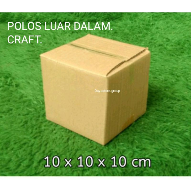 

COD kardus packing box polos UK 10X10X10 CM