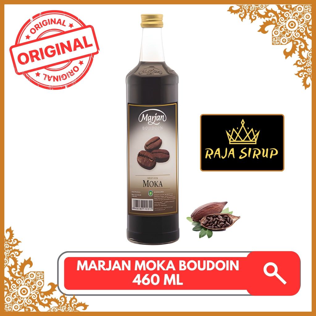 

Sirup Marjan Moka Boudoin 460ml