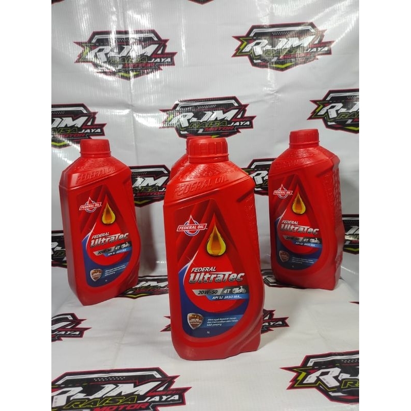 Oli Federal Ultratec 1Liter ORIGINAL OIL FEDERAL ULTRATEC 1000ML ORIGINAL