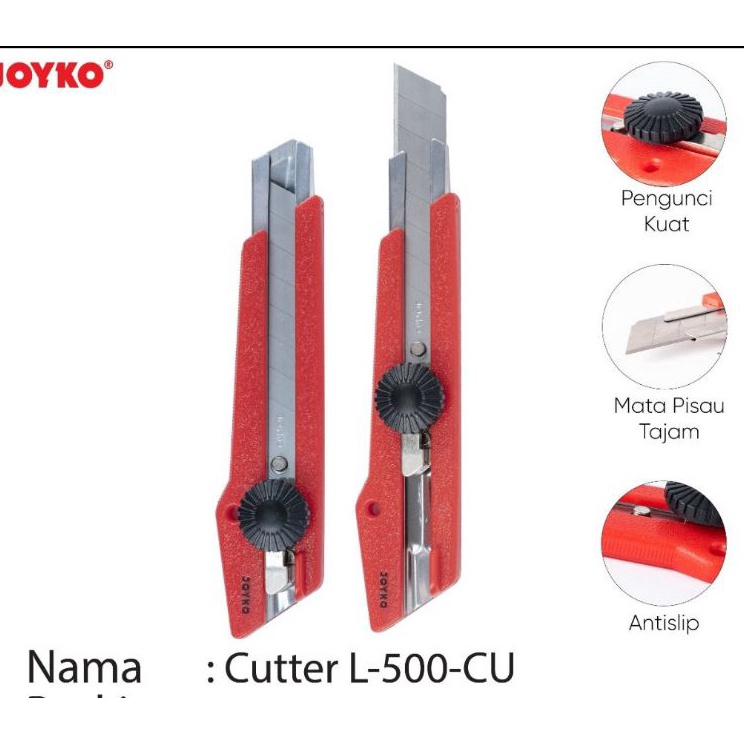 

Terlaris Cuter Besar Joyko L-500-CU (1pcs) ➢☋★✭