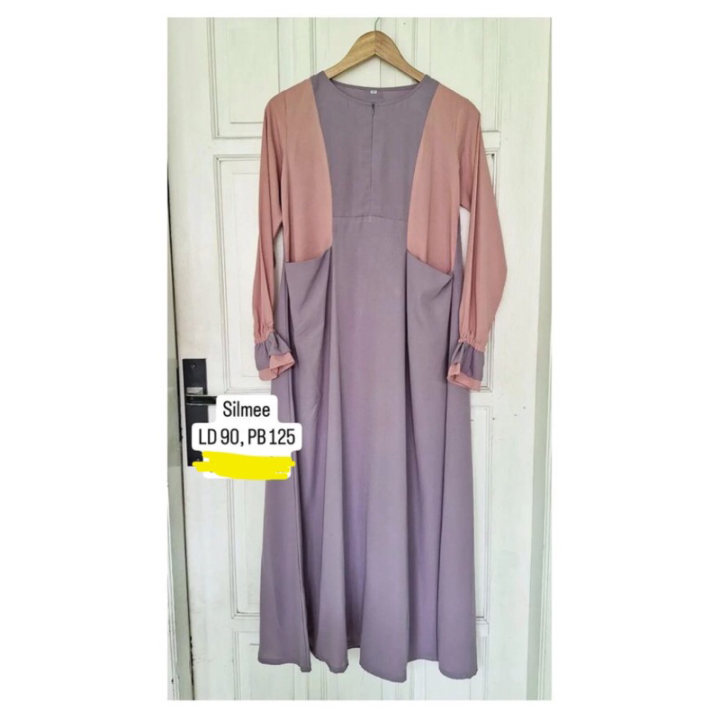 Dress gamis Silmee