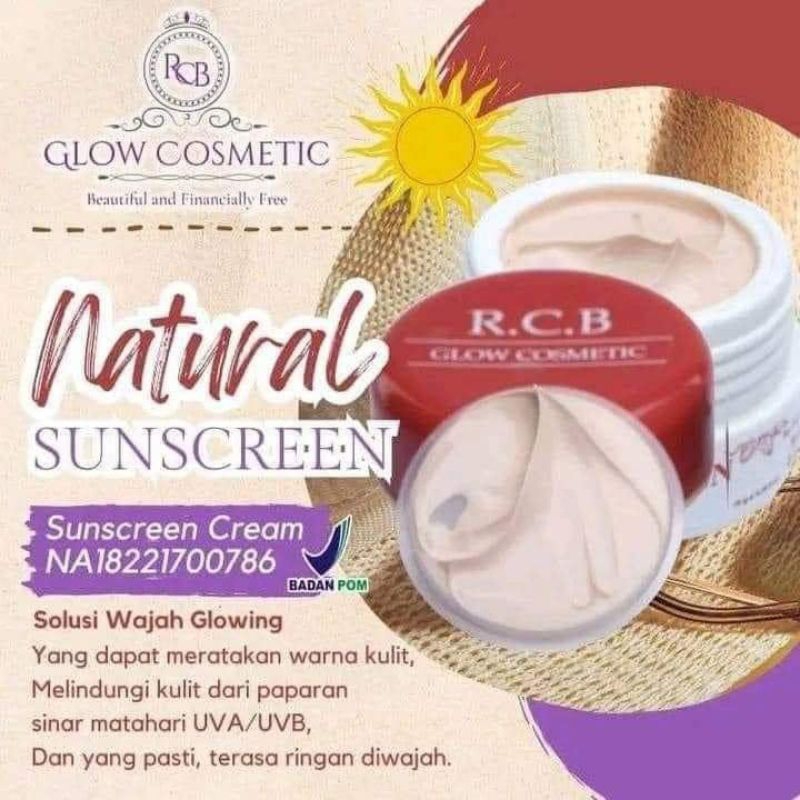 Sunskrin RCBglow kosmetik