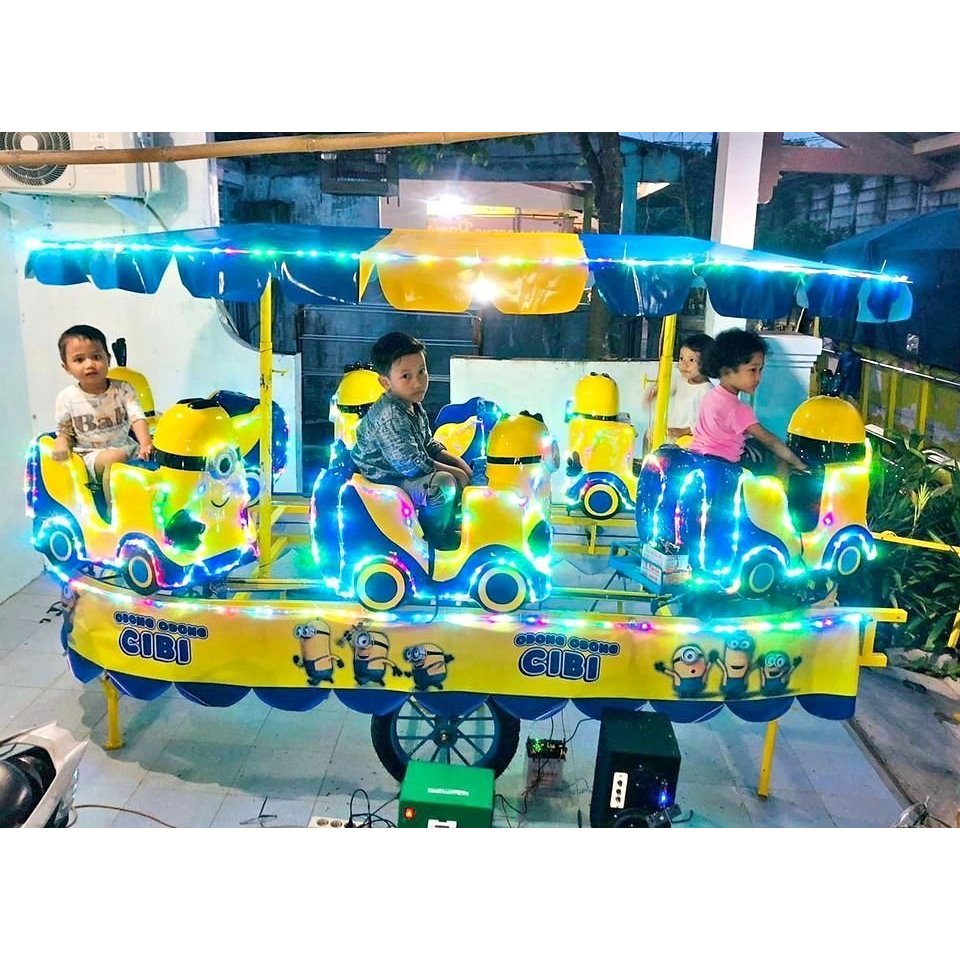 Odong odong kereta mini minion