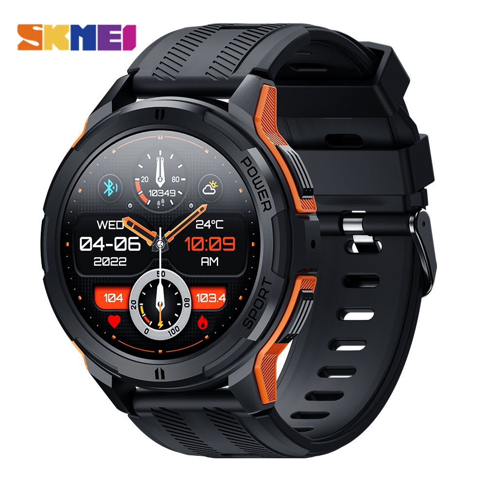 Skmei smartwatch pria amoled jam tangan olahraga hp digital anti air 1ATM  jam tangan pintar for android ios
