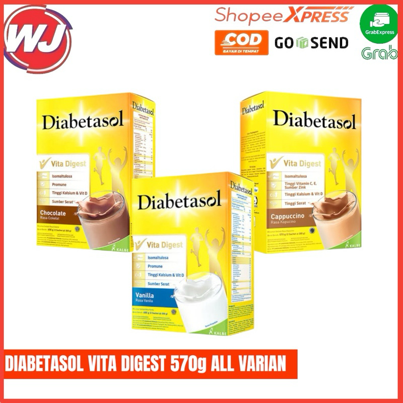 

DIABETASOL VITA DIGEST 570g ALL VARIAN