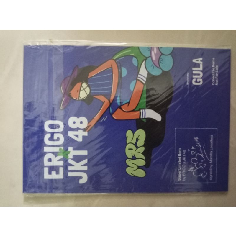 PC Erigo x marsha JKT48 bertanda tangan