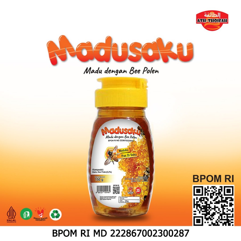 

Madu Saku Ath-Thoifah 150 Gram Asli Murni Praktis
