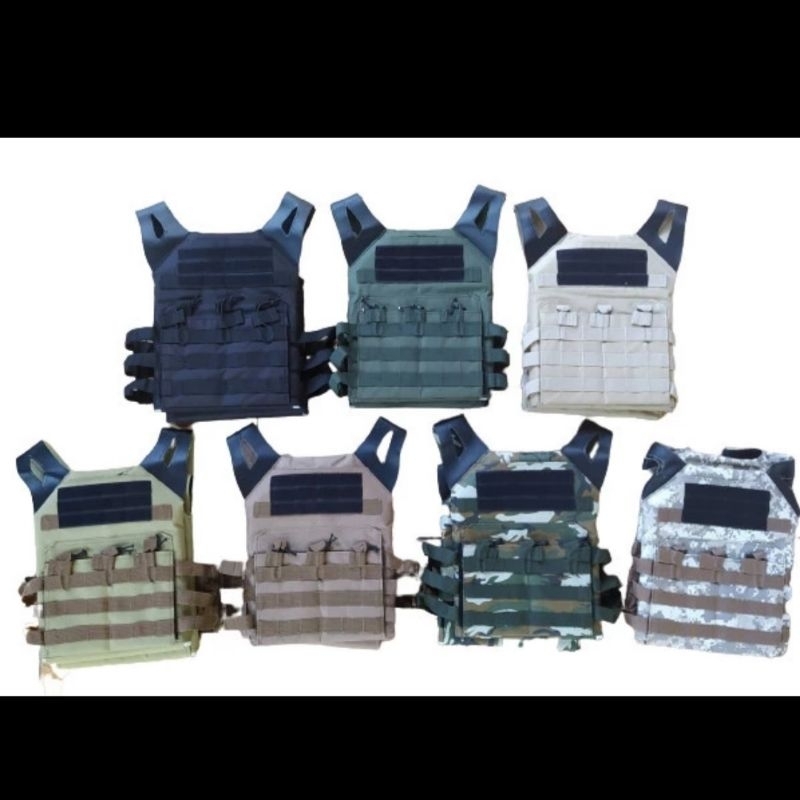 JPC TACTICAL VEST ROMPI RINGAN LIGHT BODY ARMOR