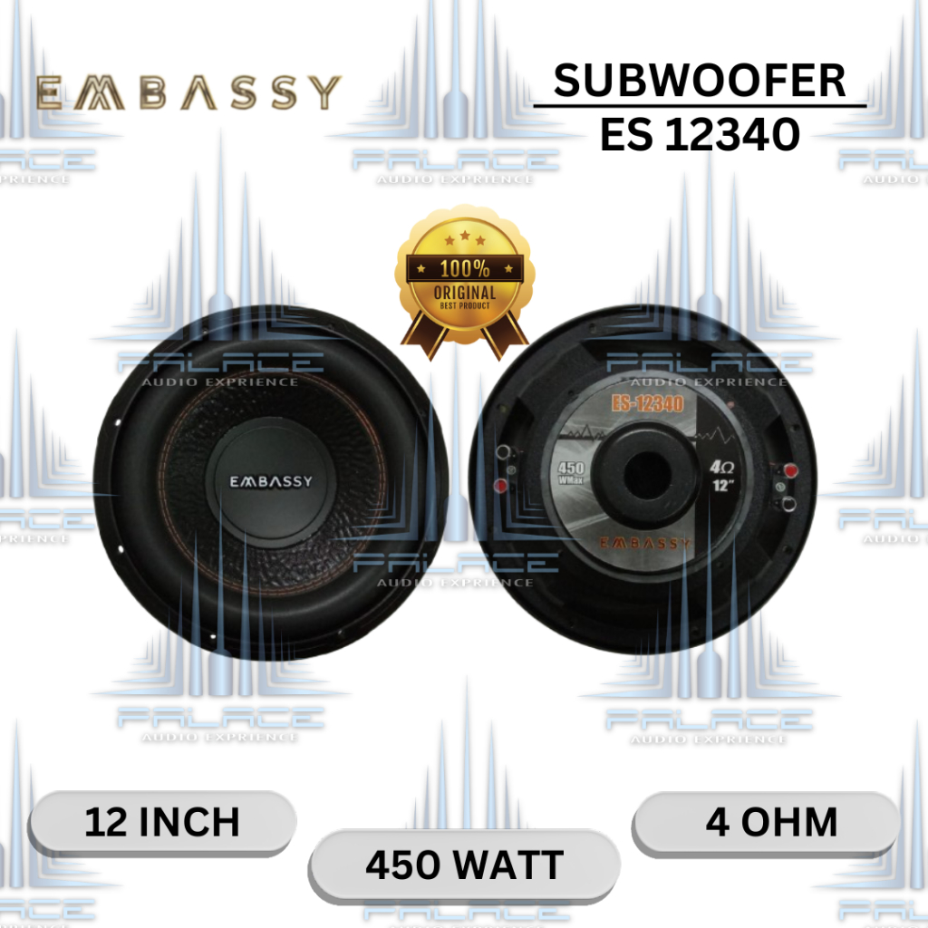 Subwoofer 12 Inch - Embassy ES 12340