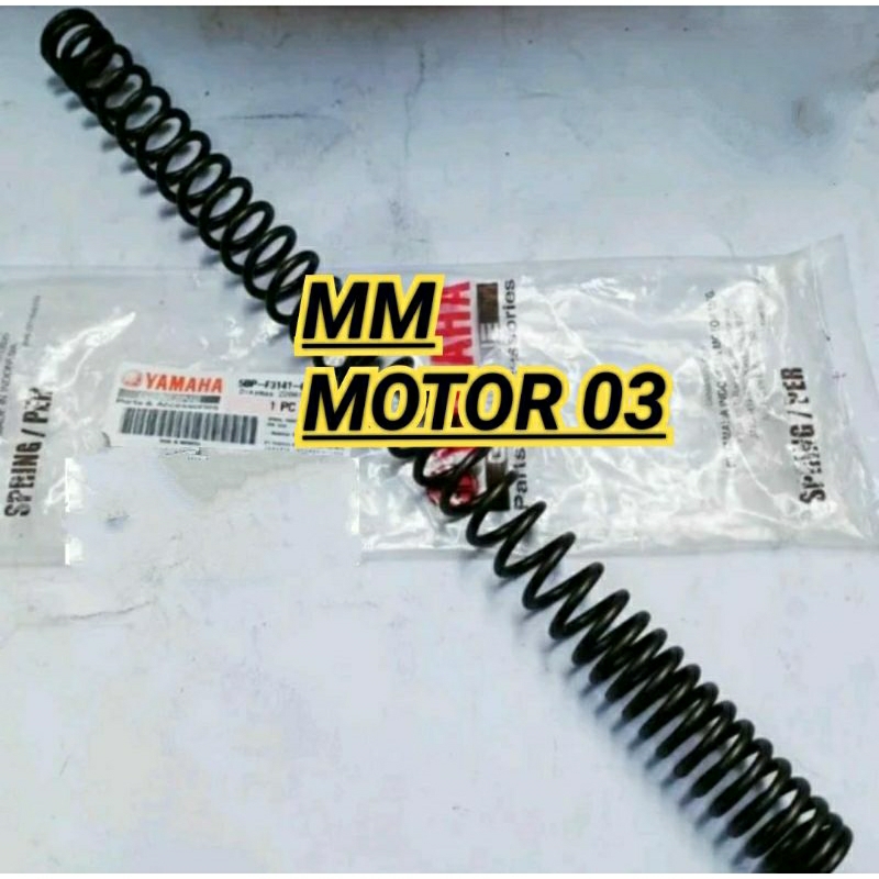 SPRING TABUNG SHOCK DEPAN SCORPIO OLD Z YAMAHA ORIGINAL YGP