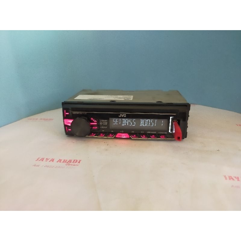 single din terbaru jvc kd-x120m copotan L300 support file flac