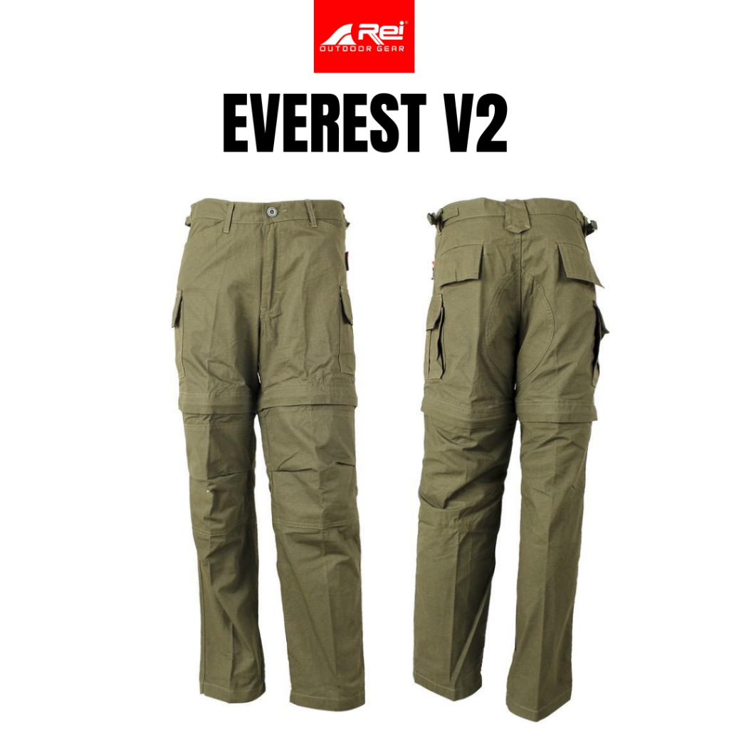 Celana Panjang Cargo Pria EVEREST V2 AREI OUTDOORGEAR - CELANA PANJANG LAPANGAN CARGO REI EVEREST V2