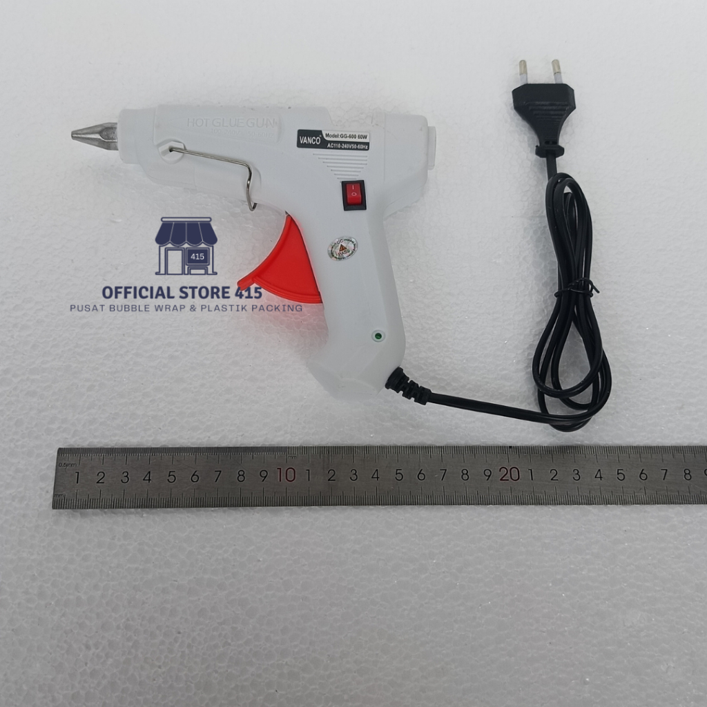 

Alat Lem Tembak Besar Dan Kecil / Hot Melt Glue Gun / Merk Vanco 60W Dan Benefit 20W