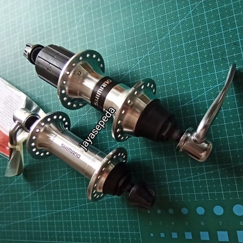Hub Freehub 36H Shimano RM70 RM 60 8 9 10 Speed QR NOS Vintage silver