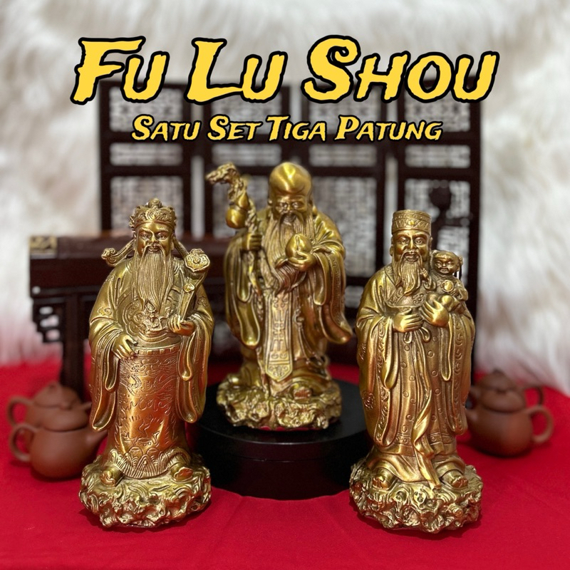 FU LU SHOU (SET) 3 PATUNG